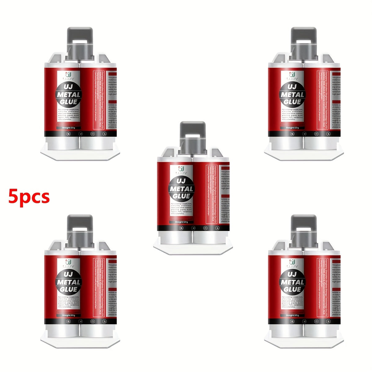 Red Metal Adhesive Gel Waterproof for Automotive Repairs Welding and Bonding