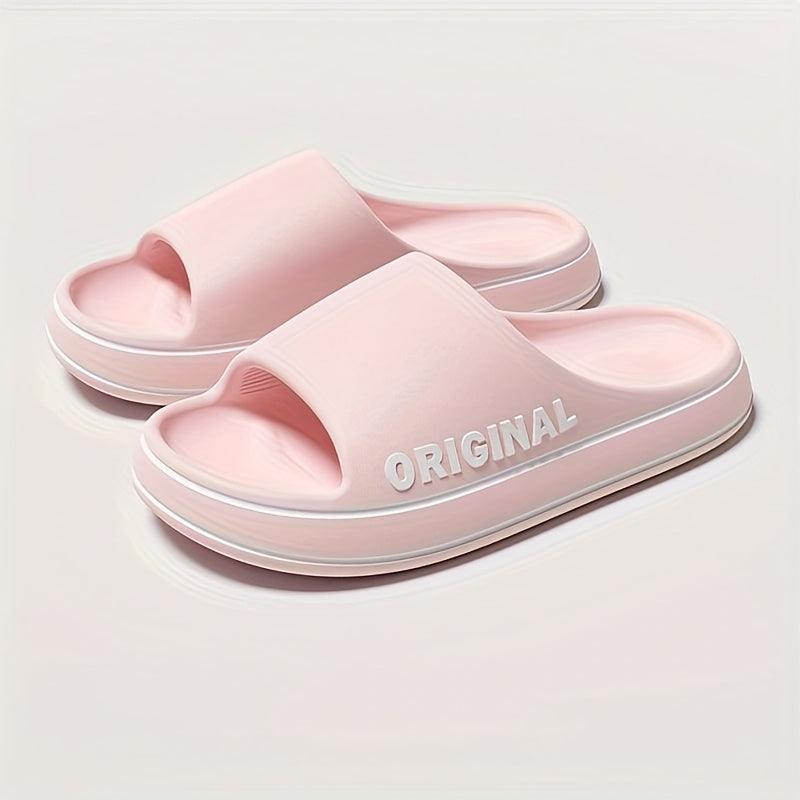 Женские тапочки-слипоны для душа, нескользящие, с амортизацией, для дома и улицы
