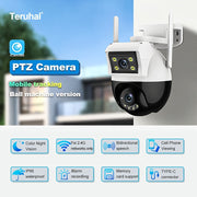Wireless 720p HD Security Camera with Night Vision Two-Way Audio IP66 Waterproof