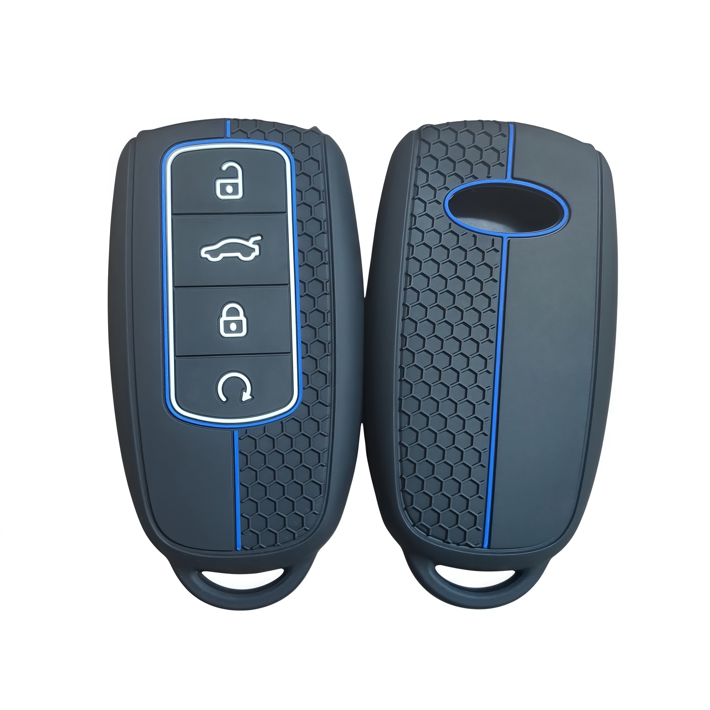 Car Key Cover Silicone Protective Case for Compact SUV with Drop Protection