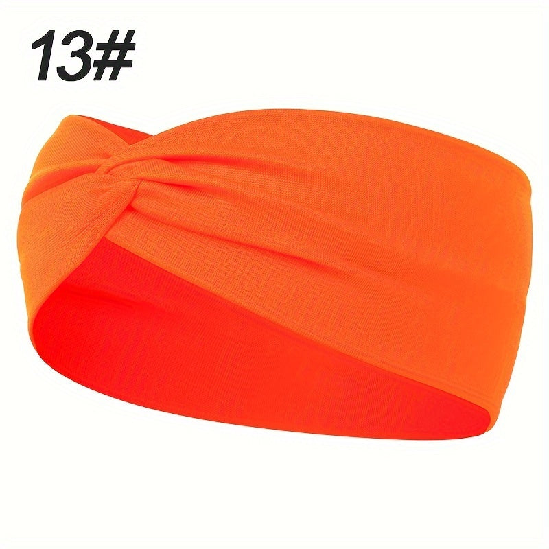 Ayollar uchun bir rangli burmalangan soch to'rva elastik terlash bantlari