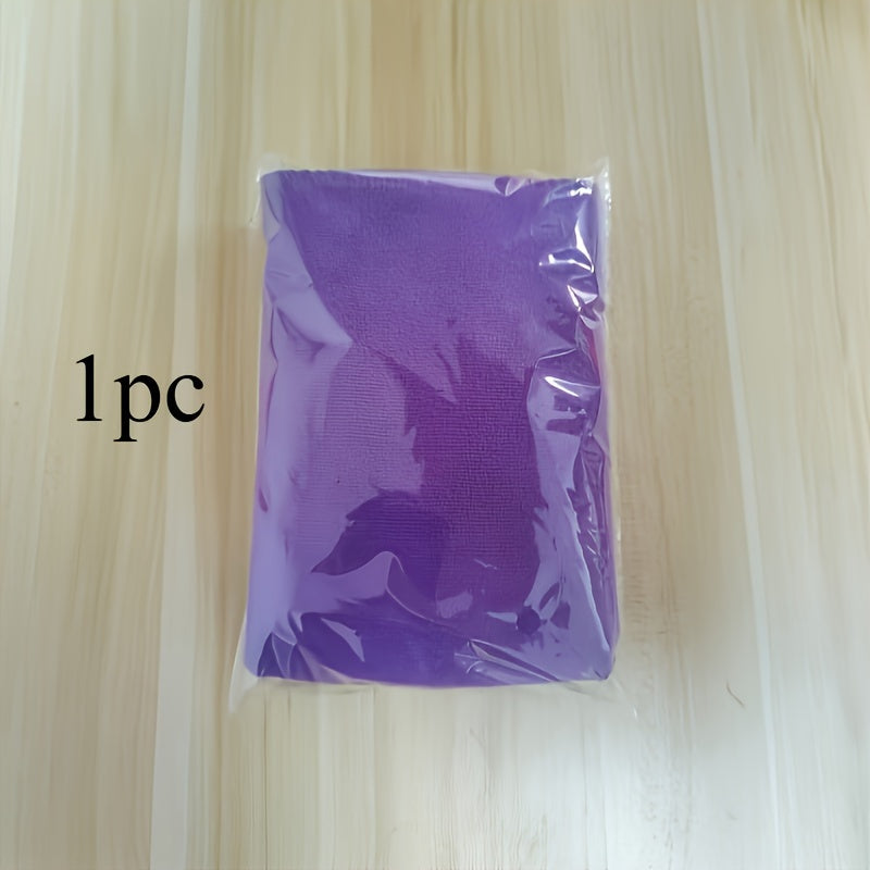 Sport, suzish va sayohat uchun tez quriydigan, portativ sochiq. Yumshoq mikrofiber, qo'lda yuvish shart.