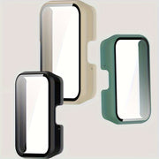 Smartwatch Case for Galaxy Fit3 Tempered Glass Scratch Resistant Hard Shell