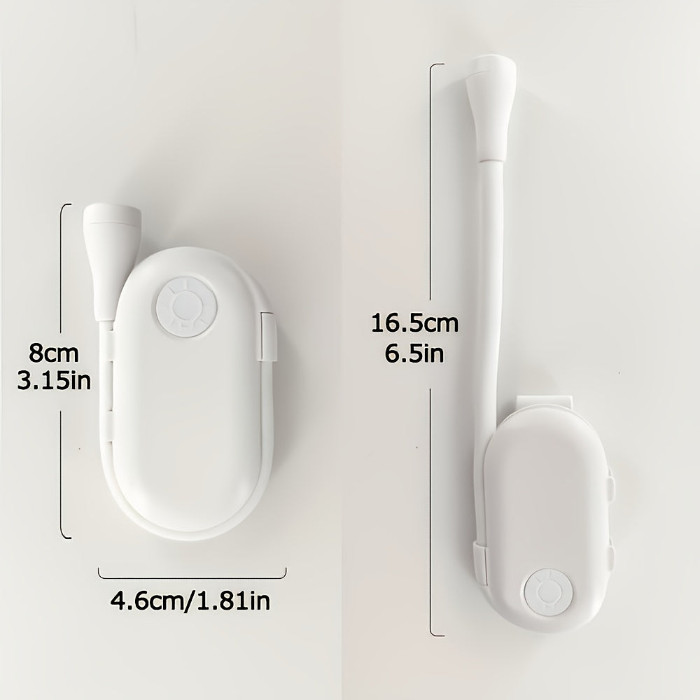 LED Clip-On Book Light with 3 Color Temperatures USB Rechargeable Portable Reading Lamp for Bedtime Travel Desk Indoor Outdoor