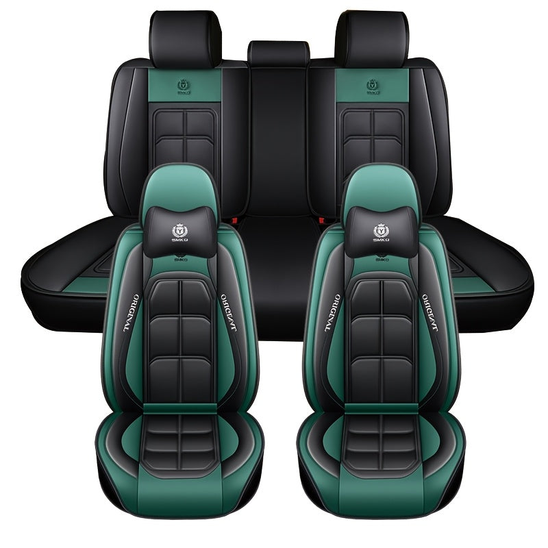 Universal sun’iy charmashli avtomobil o‘rindiq qoplamalari to‘liq qamrovli, sirpanmaydigan, bardoshli