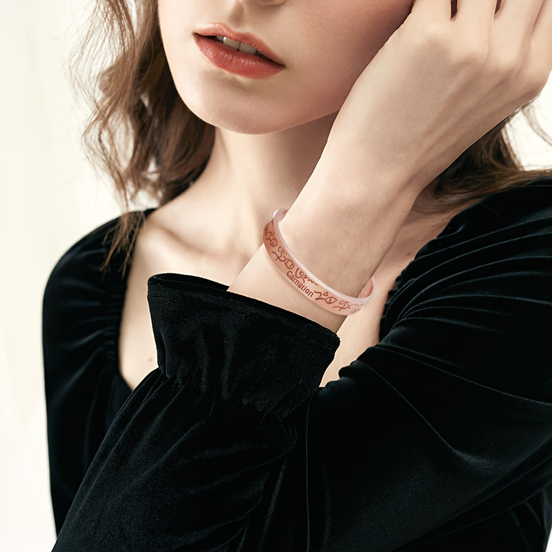 Purple Bronze Women's Bracelet for Everyday Wear or Gifts