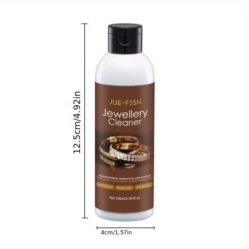 Jewelry Cleaning Solution Liquid for Silver and Gold Polishing and Cleaning