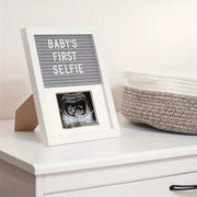 Персонализированная деревянная рамка для ультразвуковых снимков - создайте свой собственный декор из фетра для памятных вещей