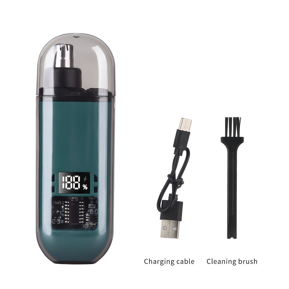 Afeitadora eléctrica de nariz y pelo, recargable, USB, portátil, herramienta de cuidado personal