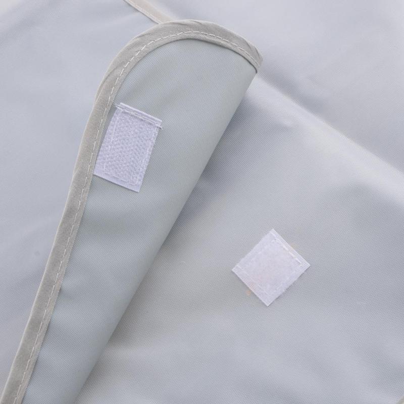 Outdoor Air Conditioner Cover 1P Size Weather-Resistant Dustproof Gray 74x54x26cm