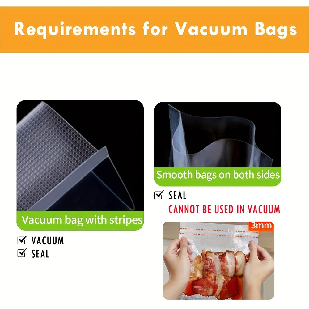 Электрический вакуумный запайщик с цифровым дисплеем для хранения продуктов 220В для кухни