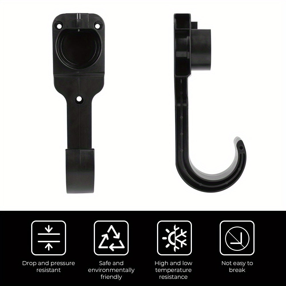 Wall Mount Bracket for Electric Vehicle Chargers Durable ABS PC Cable Holder with Secure Grip