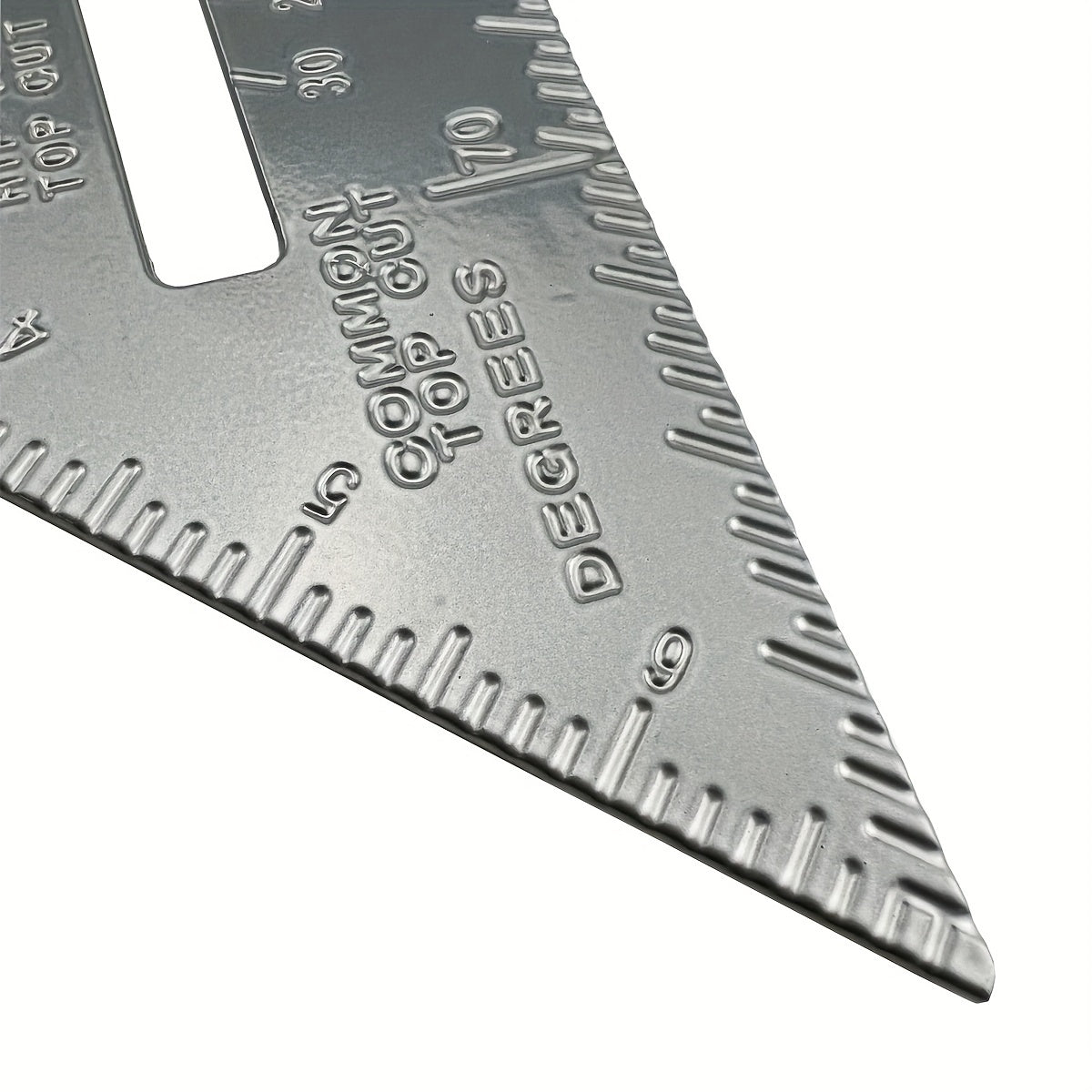 Треугольник из алюминиевого сплава для деревообработки, золотой, 7 дюймов, с правым углом