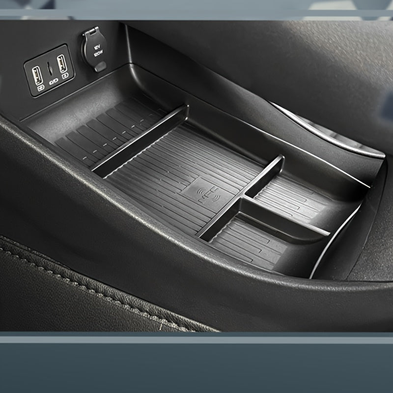 Car Interior Organizer Black Multi-Compartment Storage Box for E2 2023