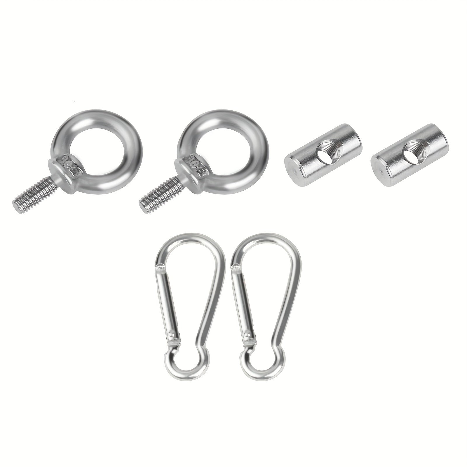 Stainless Steel Awning Rail Stoppers Set for RV Campervan Caravan Motorhome