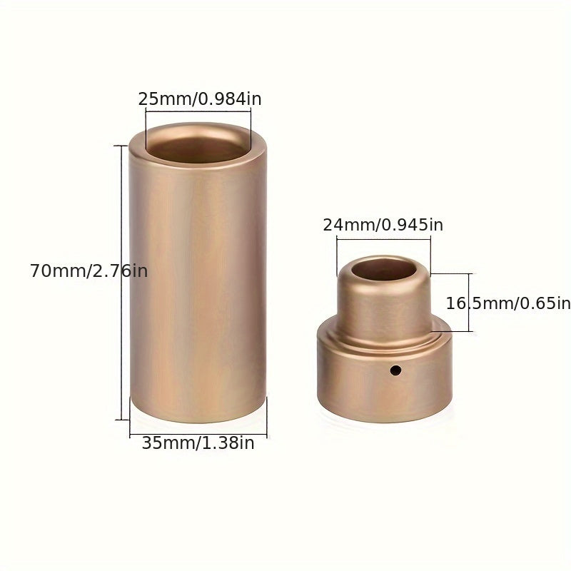 Aluminum Alloy PPR Pipe Welding Parts Set Includes Die Head and Thickening Mold for Hot Melt Welding 20/25/32mm