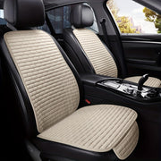 Universal Linen Car Seat Cover Protector Front and Rear Back Cushion Mat