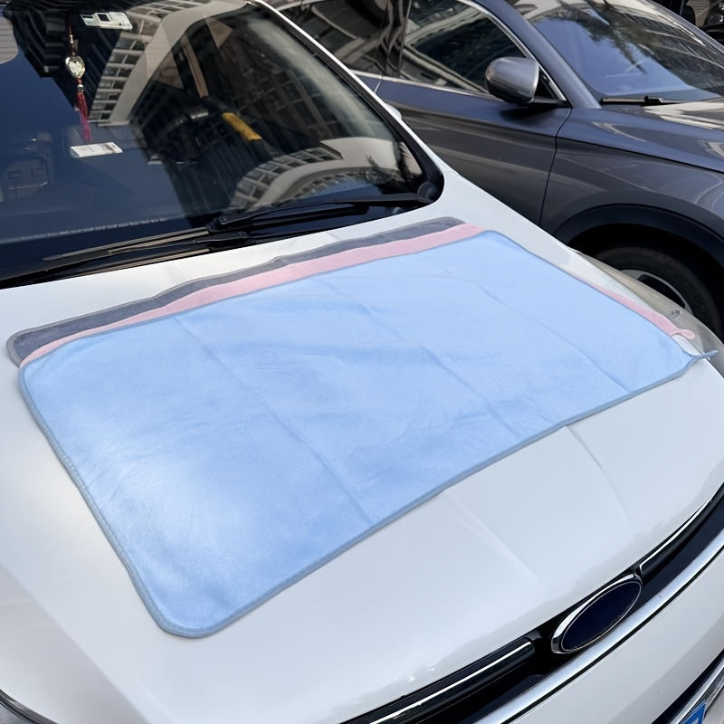 Микрофибровое полотенце для сушки автомобиля, сверхбольшое, сверхвпитывающее, для мойки и детализации автомобиля