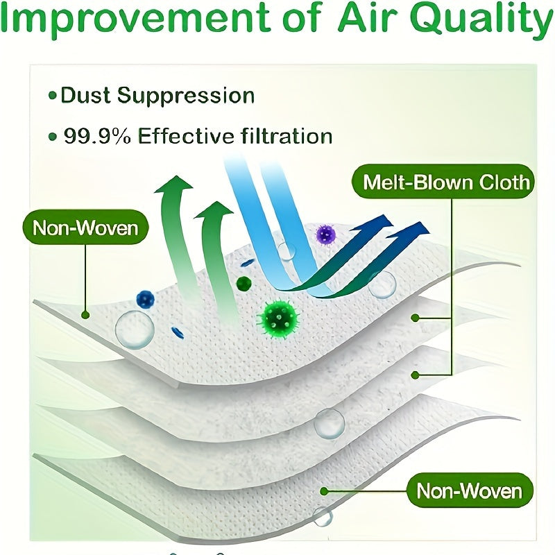 Replacement Vacuum Bags Compatible with Various Robot Models Durable PP Material