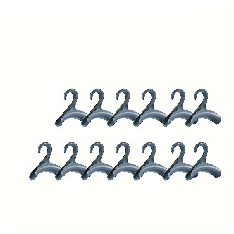 Juego de organizadores de plástico portátiles para armario para bolsas, sombreros y bufandas, ahorro de espacio