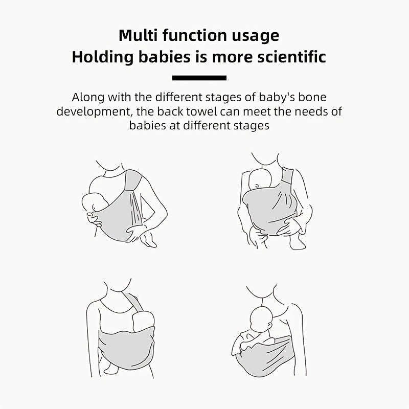 Baby Waist Stool Lightweight Cozy Support for Toddlers