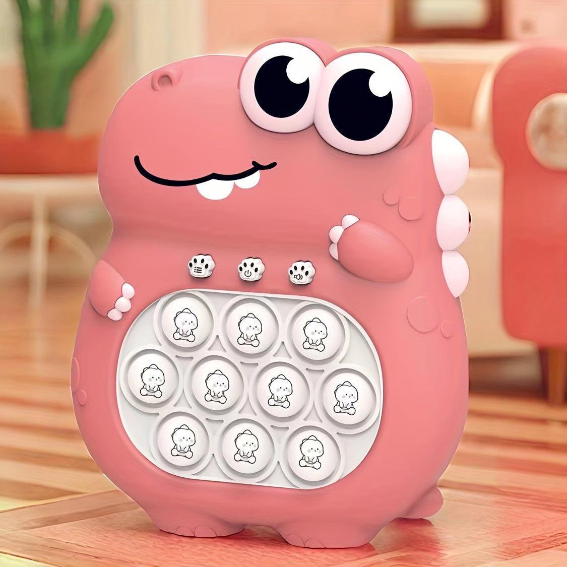 Consola de juegos portátil para niños de 3+ años con 4 modos, 999 niveles, luces, rompecabezas y burbujas