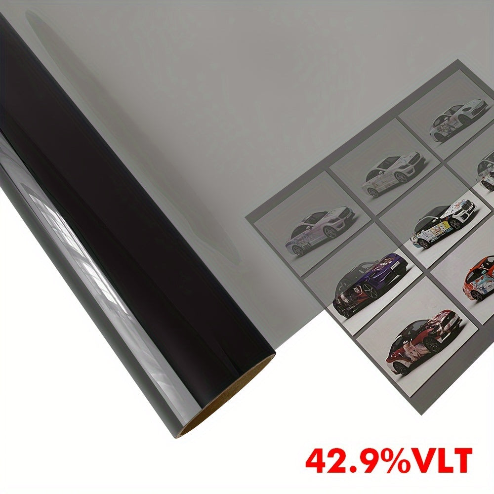 Car Sunshade Film 50x300cm UV-Protection Heat Insulation Window Sticker