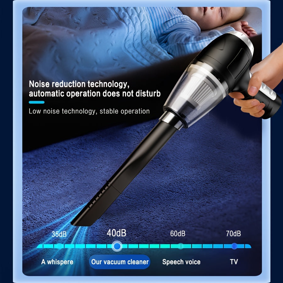 Mini Wireless Handheld Vacuum Cleaner for Furniture Car and Home Cleaning