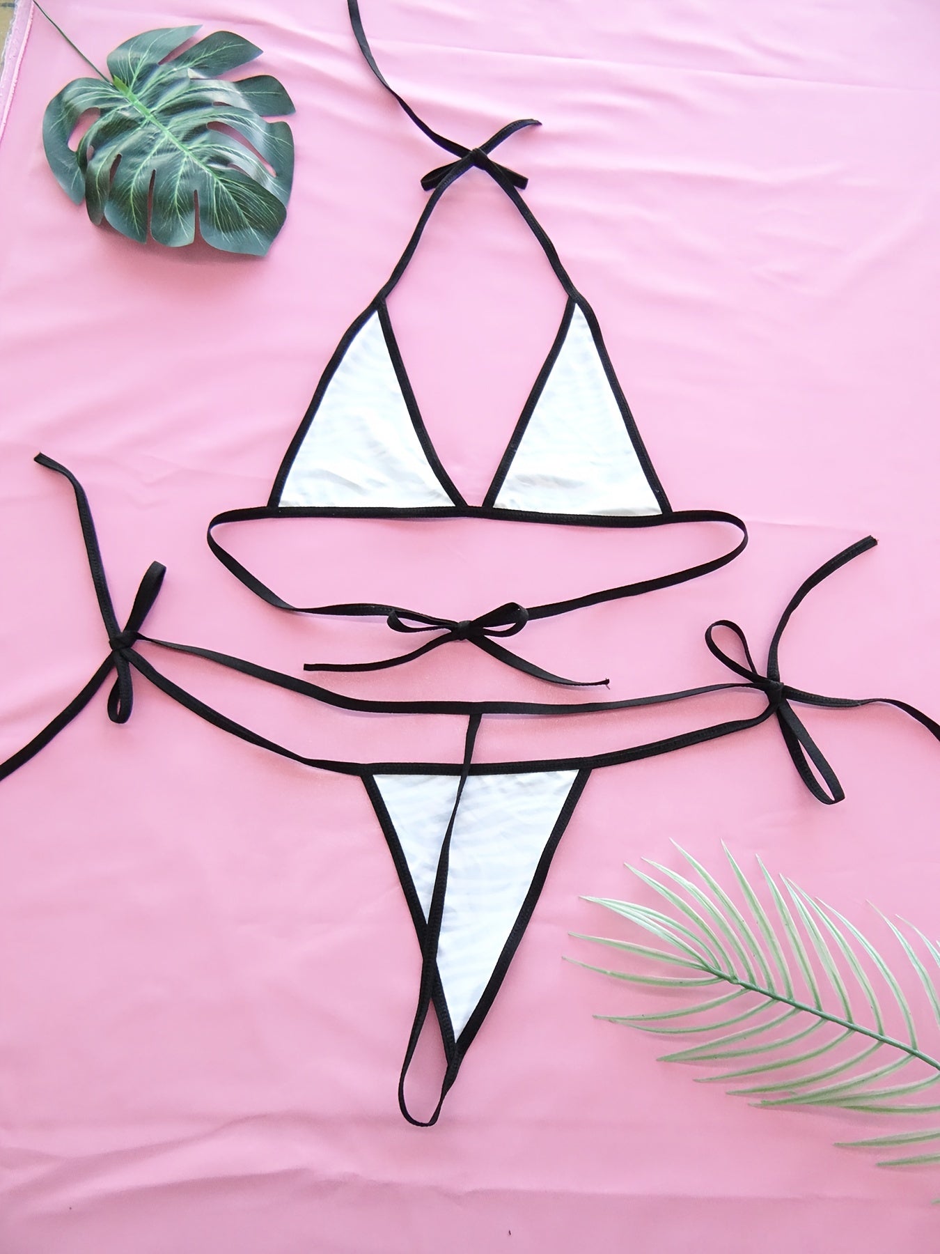 Women's Zebra Print Bikini Swimsuit Sizes S/L Comfortable Fit