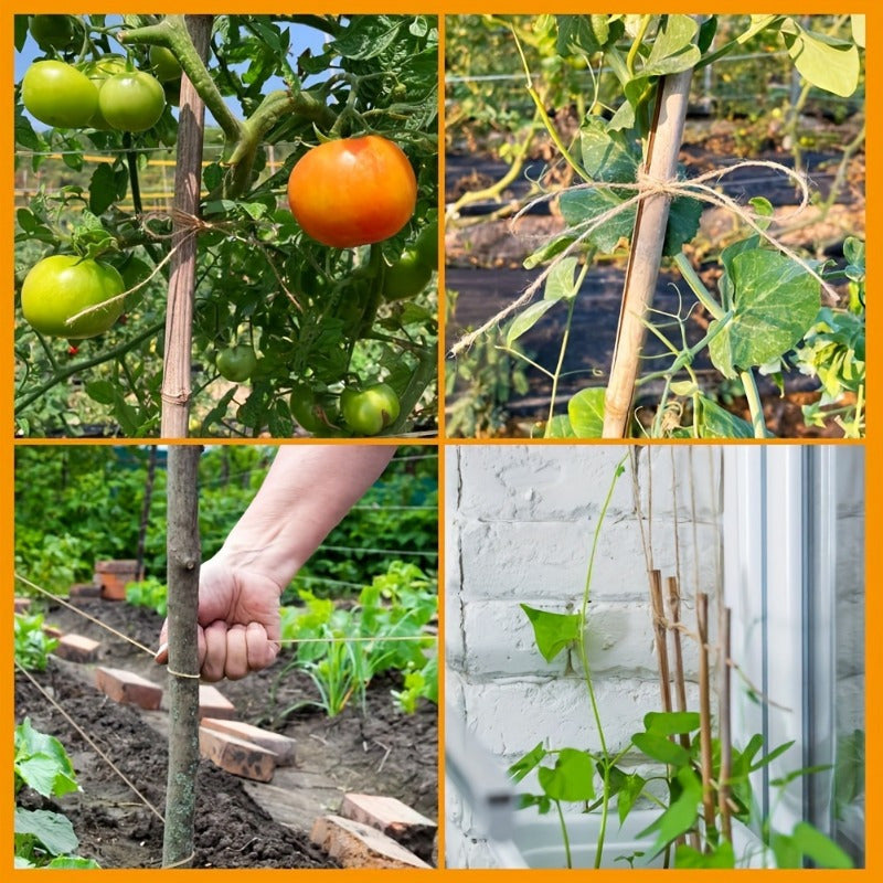 Durable Jute Rope 656 Feet 2mm Thick for Crafts Gardening Gift Wrapping Decorations