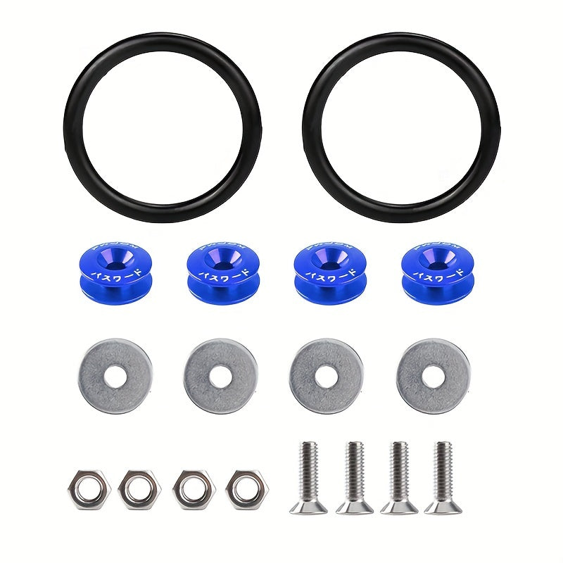 Car Bumper Fastening Buckle Nuts and Screws Reinforced Surrounding Circles