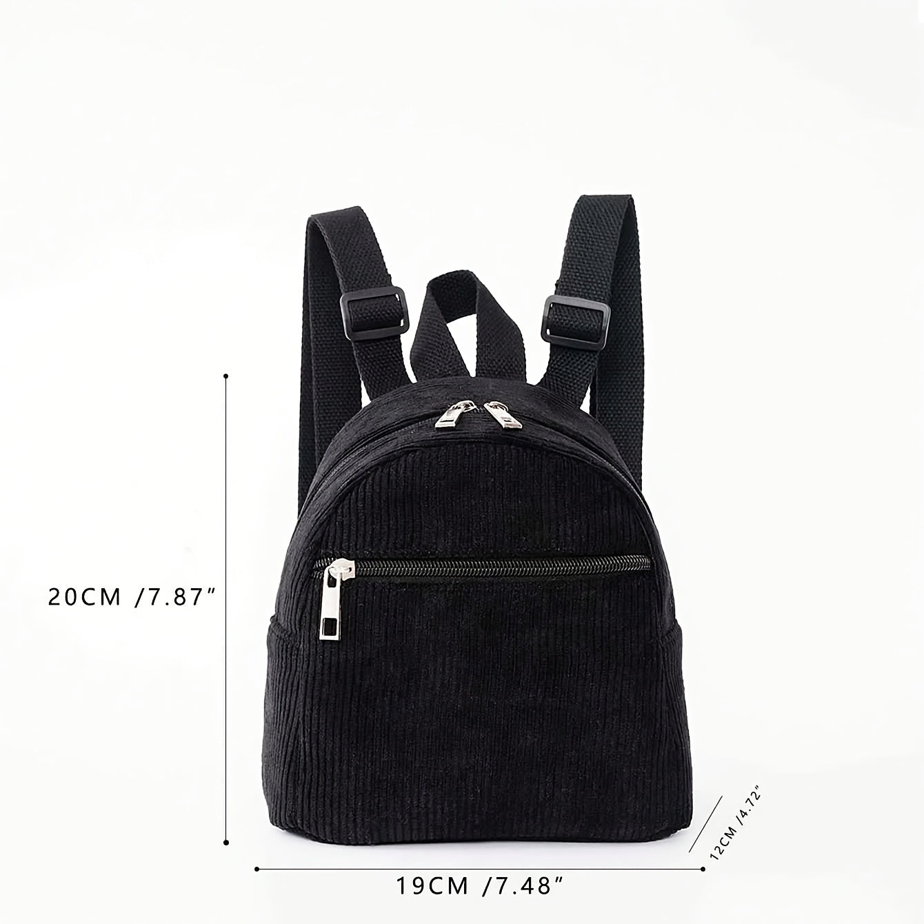 Shaxsiylashtirilgan korduroy ruksak, sozlanadigan kamarlar, zip yopilishi va polyester astar bilan. Turli ranglarda ism bilan moslashtiring. Maktab, ochiq sayohat va sovg'a sifatida mos keladi.