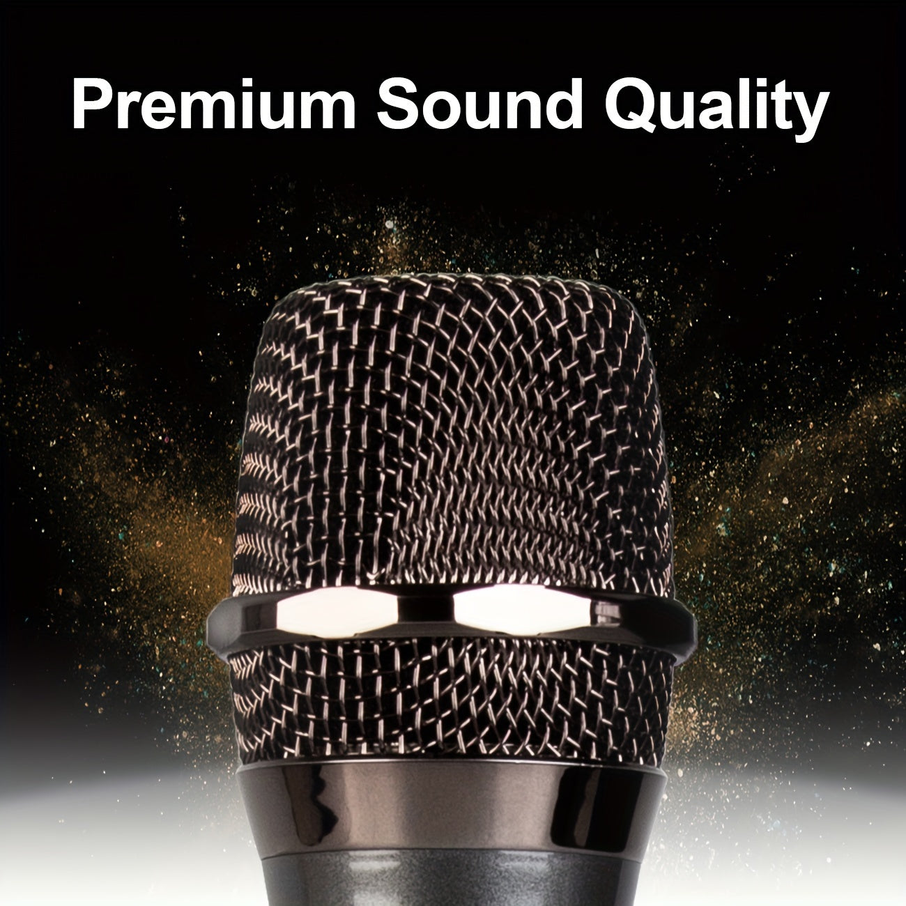 Bomaite simsiz mikrofon, tadbirlar uchun qayta zaryadlanadigan qabul qilgichi bilan qo'lga olinadigan dinamik tizim