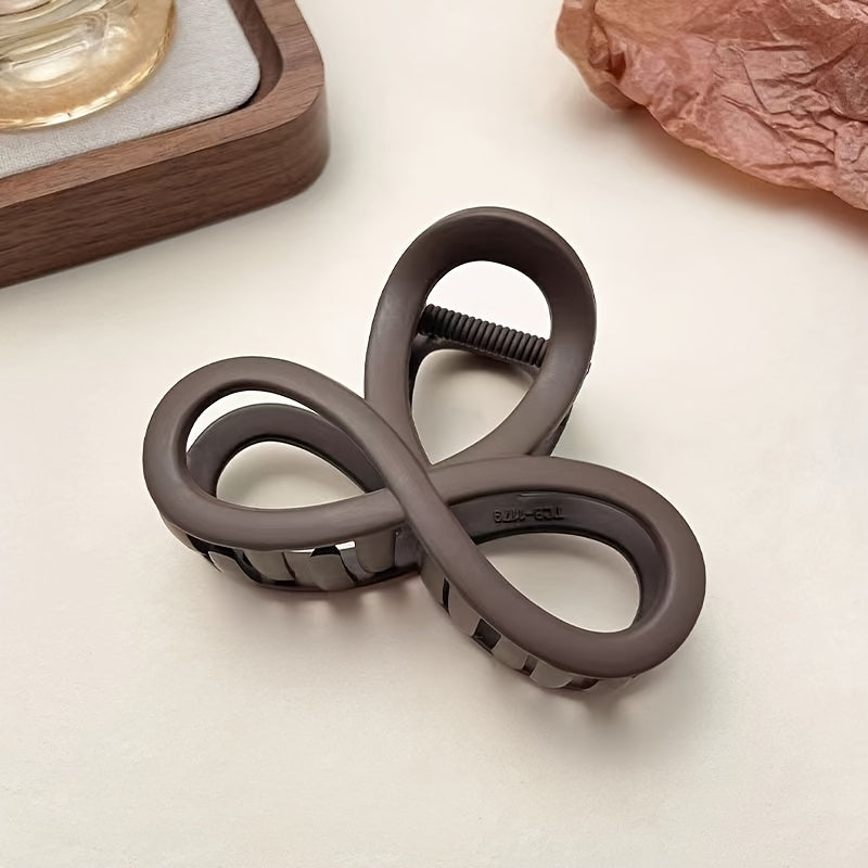 Women's Hair Claw Clip Matte Finish Hollow Updo Hair Accessory Medium