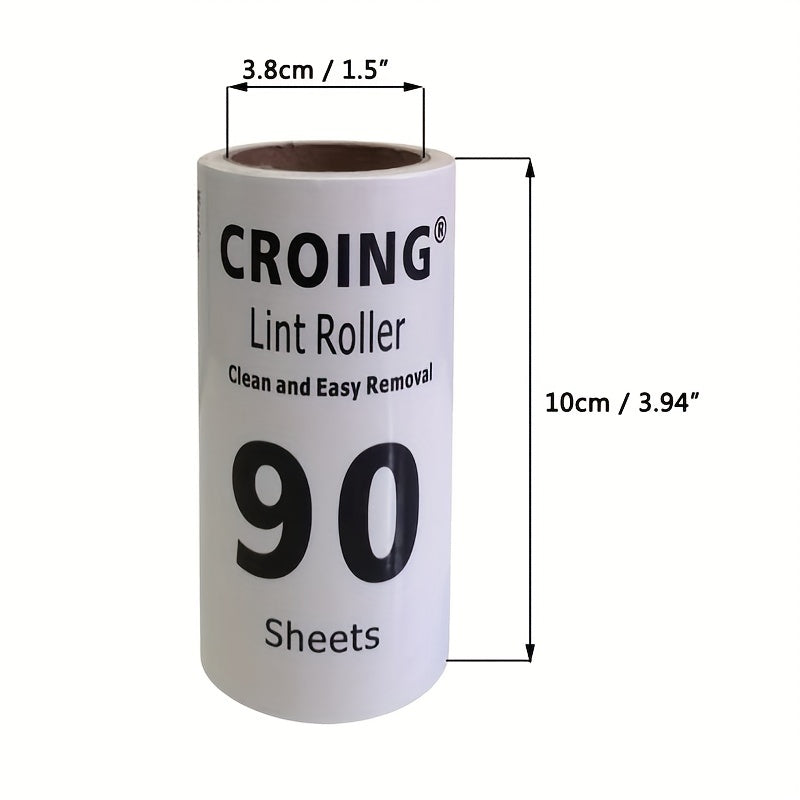 720 Sheets Reusable Lint Roller for Pet Hair Removal from Furniture Car Clothes