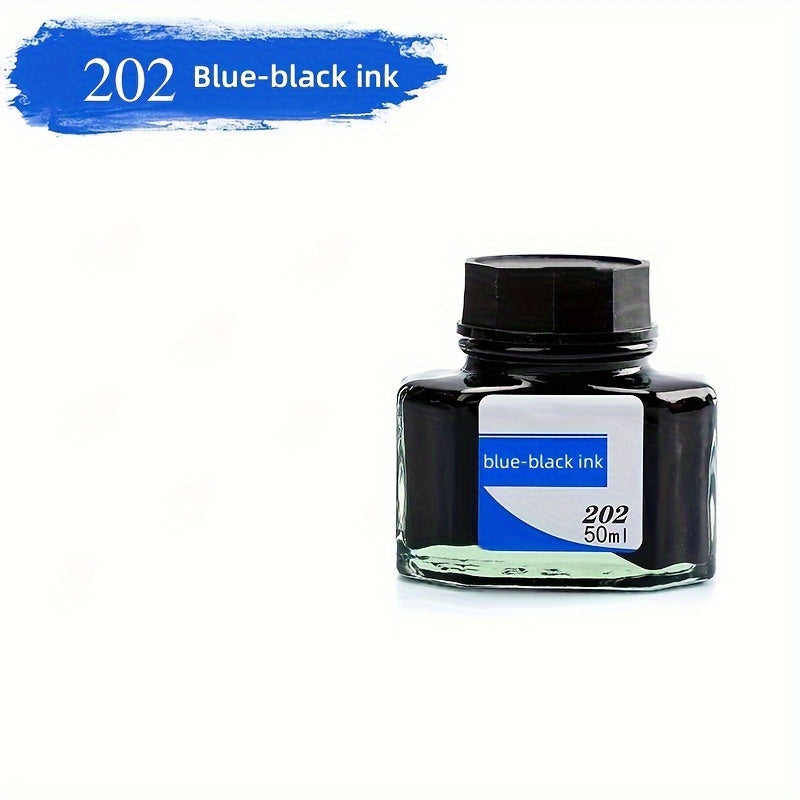 Ballpoint Pen Ink Bottle for Smooth Writing in Black Blue Red for Students Office