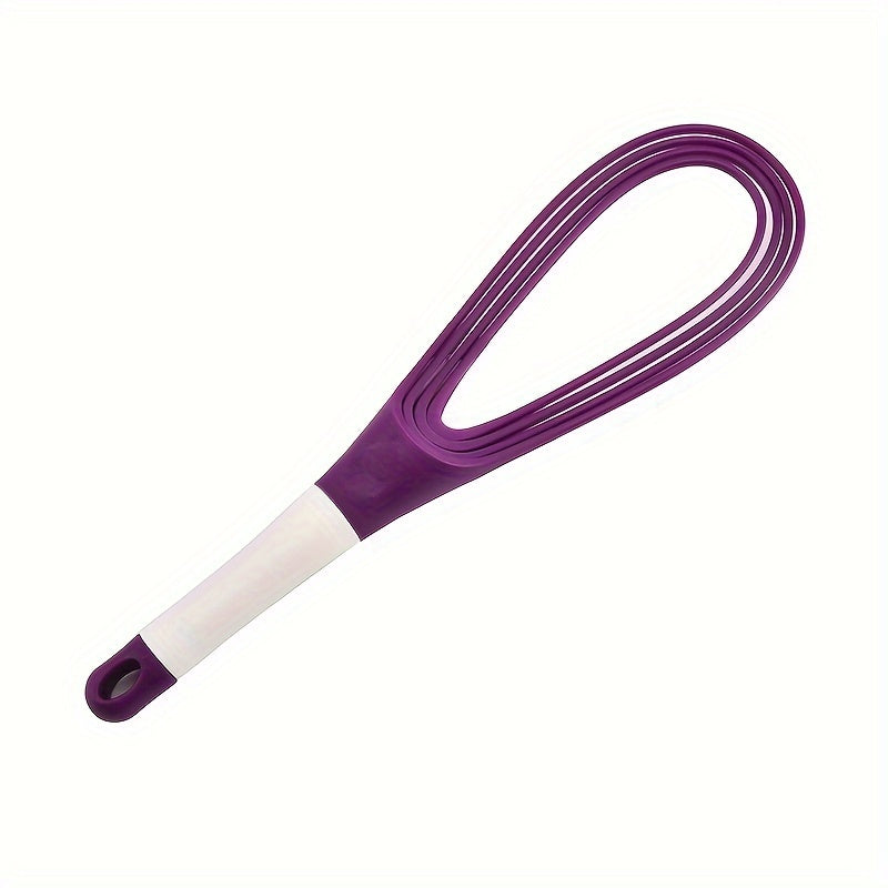 Multifunctional Collapsible Balloon and Flat Whisk for Kitchen and Home