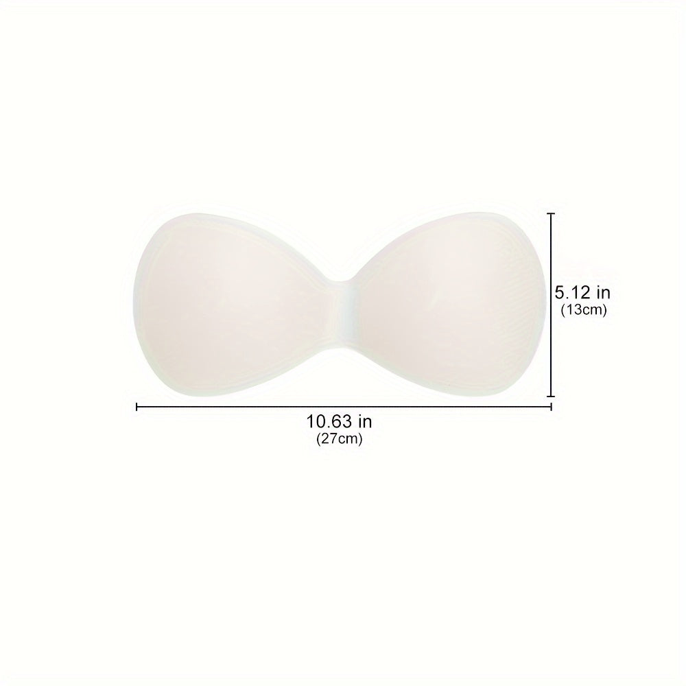 Set of 3 Women's Cotton Breathable One-Piece Bra Pads for Underwear