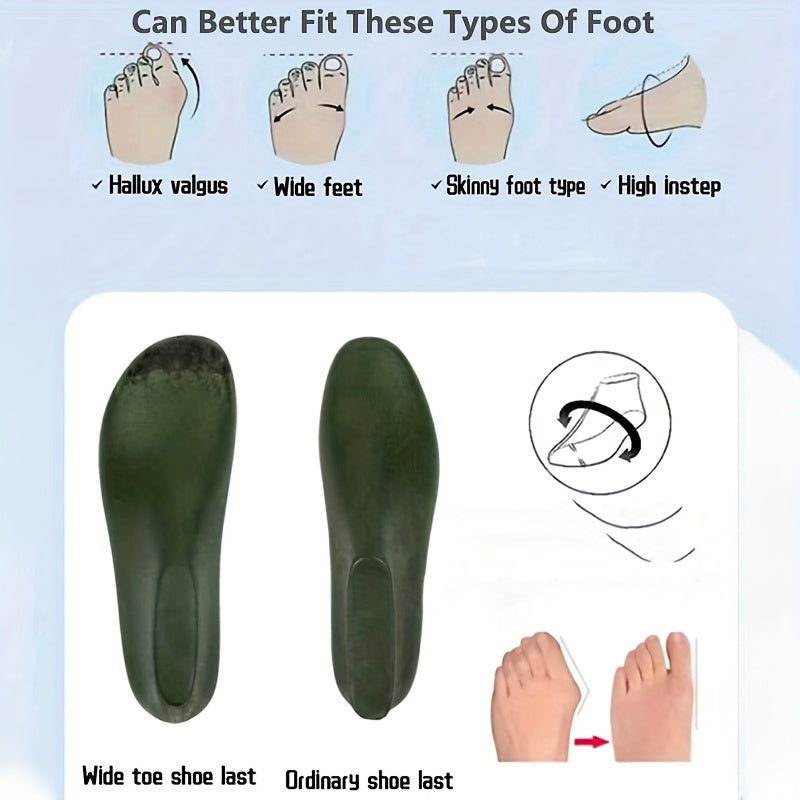 Plus-Size Light Weight Knit Sneakers for Casual Walking Wide Toe