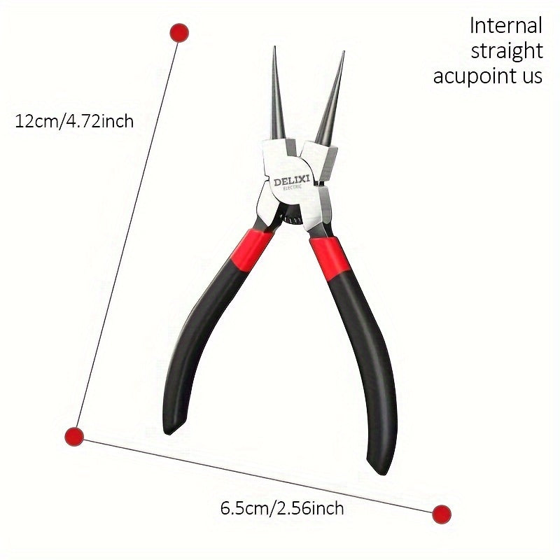Комплект тяжелых стальных зажимов 12,7 см внутренний/внешний изгиб и прямой зажим C
