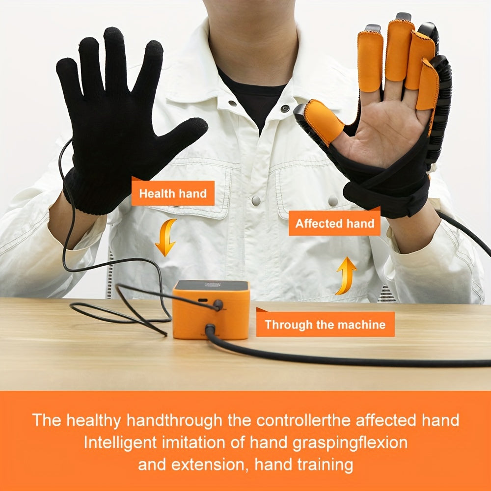 Hand Exercise Gloves for Finger Training and Hand Rehabilitation Battery Powered