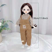 30.48 cm Fashion Doll with Ball Jointed Body for Kids Anime and Movie Themed Princess Style