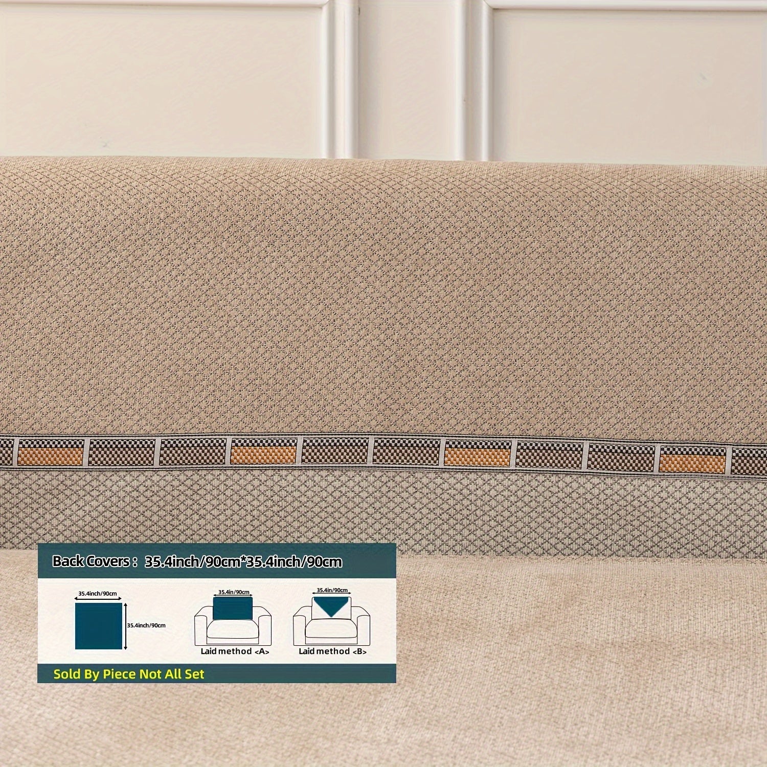 Bohemian Diamond Chenille Sofa Cover Pet-Friendly Non-Slip Protector for Home Decor