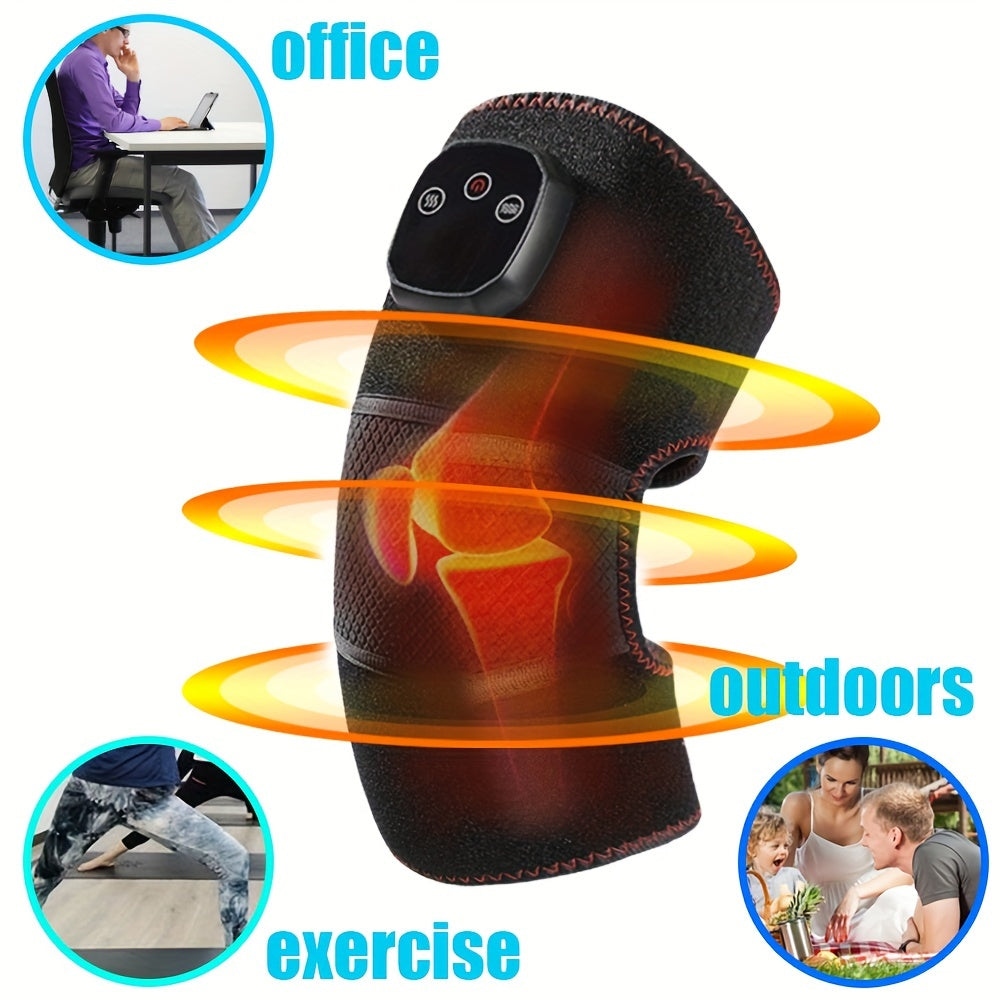 Portable Knee Massager with Adjustable Temperature and Full Body Compression