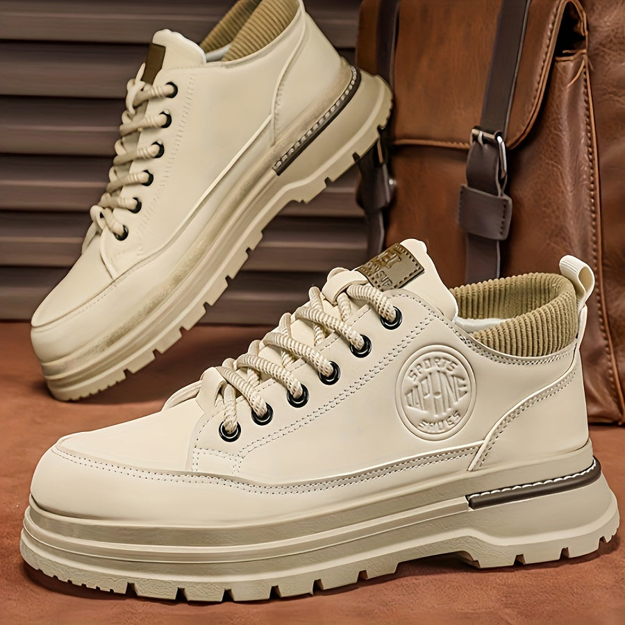 Erkaklar uchun plussiz qulay krossovkalar, britaniya uslubidagi pastki ish poyafzallari, barcha mavsumlar uchun nafas oladigan.