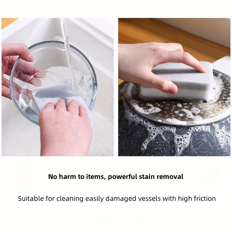 Olla de sopa de vidrio de borosilicato con mangos de acero inoxidable 2.5L-5.5L con set de esponja y paño