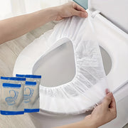 Disposable Toilet Seat Covers Pack of 10 or 20 for Travel Camping and Teen Gifts