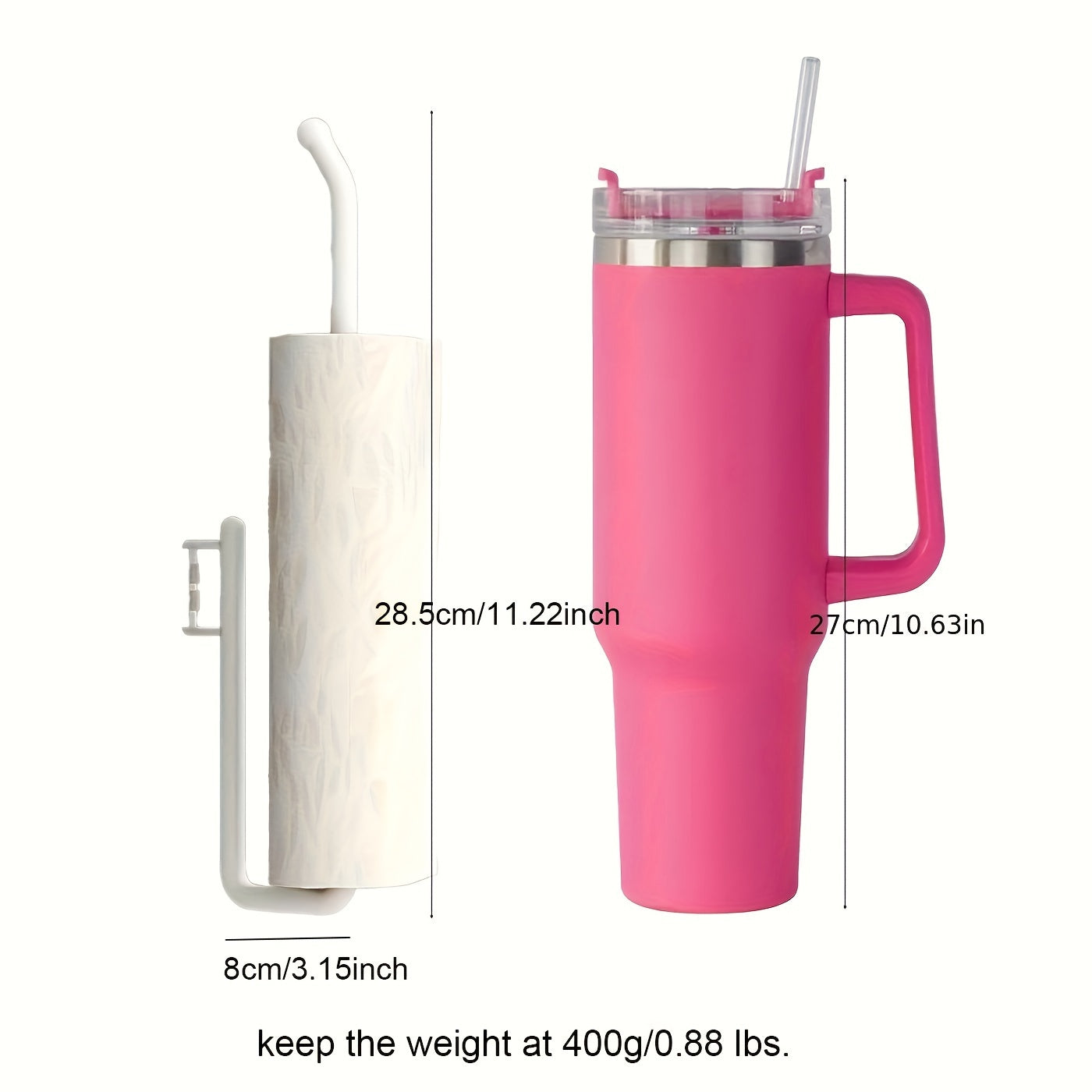 Простой в установке настенный органайзер для кухни - держатель для бумажных полотенец и пленки без сверления, компактное решение для хранения в ванной и кухонных принадлежностей