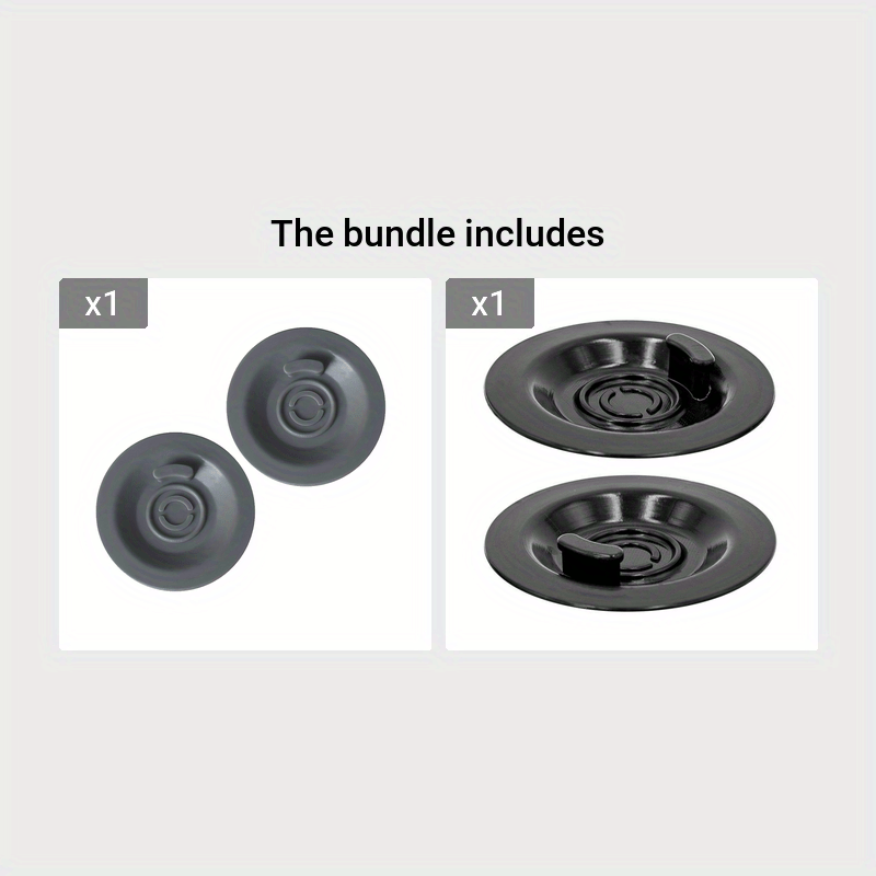 2 Pieces Silicone Espresso Backflush Discs 54/58mm Dark Gray Coffee Machine Cleaner