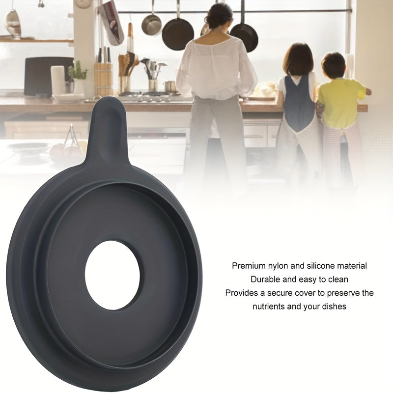 Leak-Proof Mixing Bowl Lid for TM5 TM6 Food-Safe Silicone and Nylon Cover